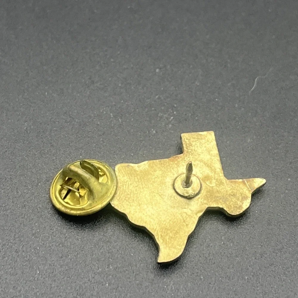 Vintage‎ 1988 Fort Worth Texas Pioneer Days Festival Lapel Hat Pin